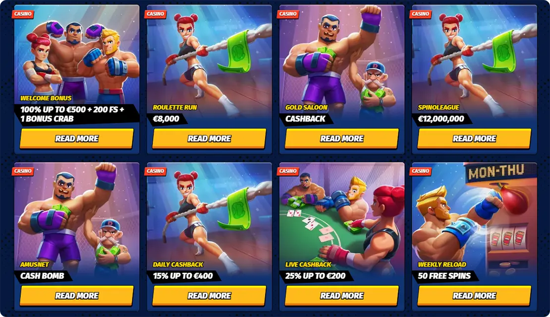 BigClash casinobonussen